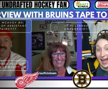 Interview with Bruins Tape To Tape; Montgomery fired! #lgrw #nhlbruins