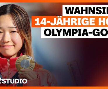 14-Jährige gewinnt Gold im Skateboard | Olympia Paris 2024 | sportstudio