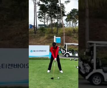 KPGA 김민규 프로 골프 드라이버 스윙 & 슬로우모션