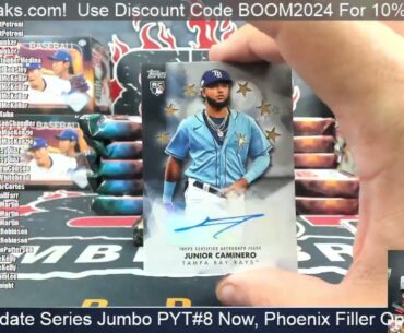 2024 Topps Update Series Baseball Pick Your Team #8 6 Jumbo Box Case Break 10 24 24
