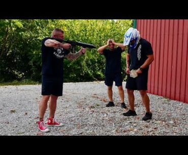 Golf Ball Launcher￼ Pain Experiment!!! (TheBellLife Bangs)