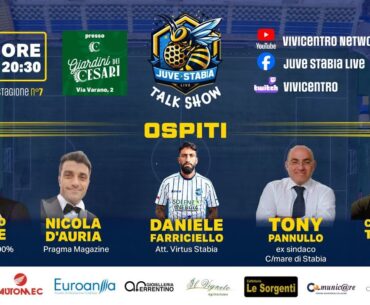 Juve Stabia Live Talk Show Puntata n.9 Stagione n.7 del 21-11-2024