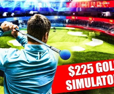 We Discovered a $225 Home Golf Simulator You Can Use ANYWHERE?! (PhiGolf 2 Review)