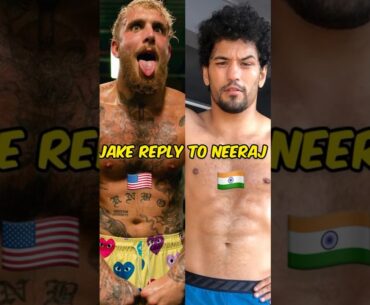 Jake Paul Will KNOCKOUT NEERAJ GOYAT in India? | Jake Paul Reply to NEERAJ GOYAT Callout!