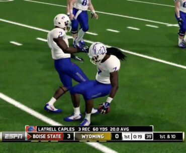 Boise State vs Wyoming NCAA Football 14 Rosters Updated for 2024-25 Season Week 13