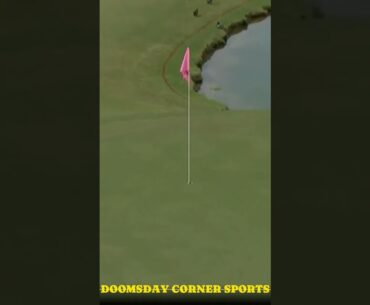 Nick Hardy sinks a slam-dunk albatross!!!!!