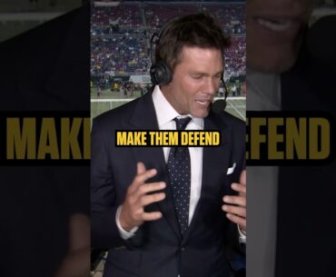 Tom Brady's booth debut 🔥🐐 #NFL #football #tombrady