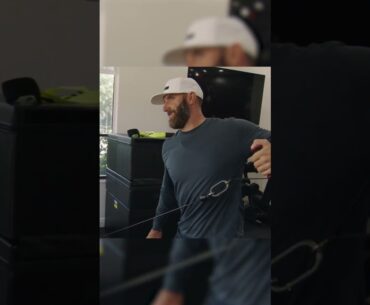 FULL Dustin Johnson pre round workout. #4AcesGC