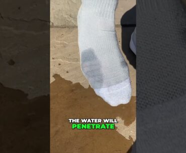 Waterproof test - Nike Infinity Tour 2  #golf
