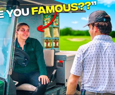 The Cart Girl Tried Flirting With Me…
