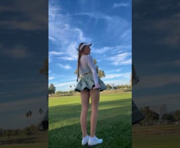 Golf girl OOTD #golfoutfit #caddieissues