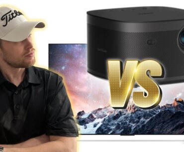 Projector vs. TV? Here’s All You Need To Know | Indoor Golf Simulator Setup