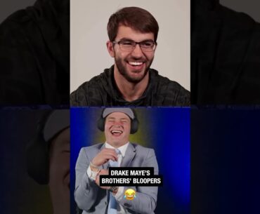 We asked Drake Maye's brothers to record a special message. This is what we got 😂