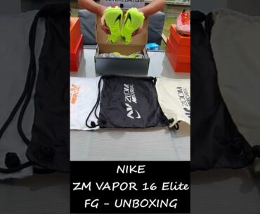 New Nike Vapor 16 Elites Unboxing  #football #soccer #footballboots #nike