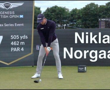 Niklas Norgaard Driver Swing (Slow Motion)