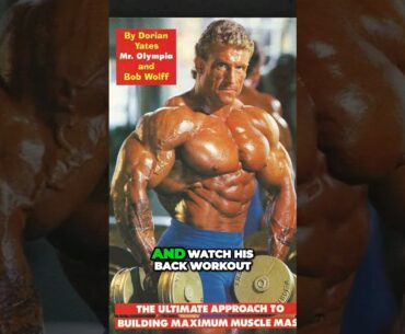 Was Dorian Yates Training REALLY Low Volume? - Justin Harris #shorts #dorianyates