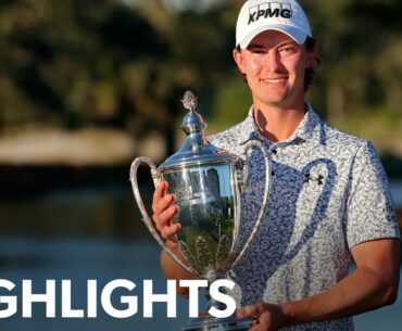 Maverick McNealy fights for first TOUR win | Round 4 Highlights | The RSM Classic | 2024