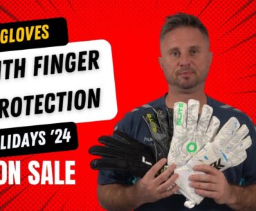 Gloves w/Finger Protection Holidays '24 ON SALE!