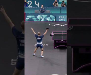 😱😱😱 Le point MONSTRUEUX signé Alexis Lebrun #Olympics #Paris2024 #Olympics2024 #pingpong