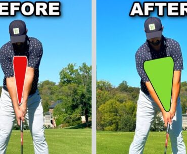 Keep Triangle Intact And Simplify Your Golf Swing