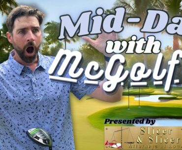 LIVE Golf |America's #1 Daily Golf Livestream |Mid Day with McGolfin
