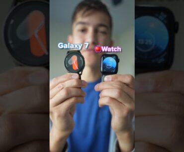 Apple vs Galaxy Watch🤔