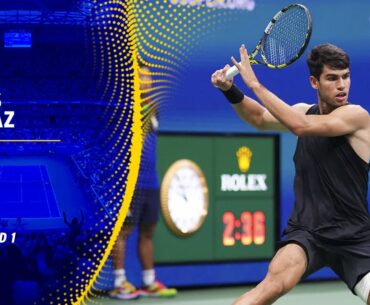 Carlos Alcaraz vs. Li Tu Full Match | 2024 US Open Round 1