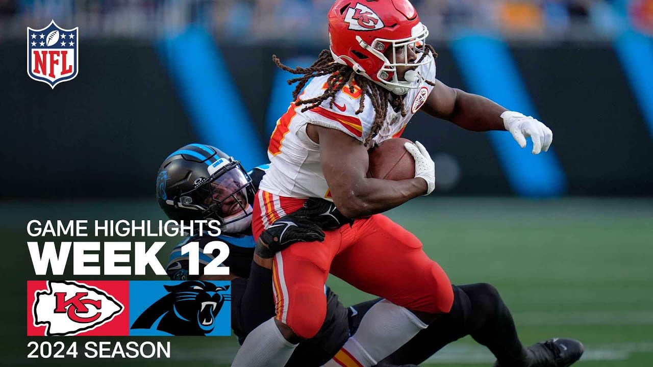Kansas City Chiefs vs. Carolina Panthers Game Highlights | NFL 2024 Season Week 12 Kansas City Chiefs vs. Carolina Panthers Game Highlights | NFL 2024 Season Week 12