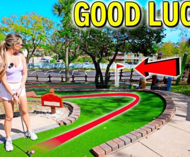 This Mini Golf Course Did Not Like Us Today...
