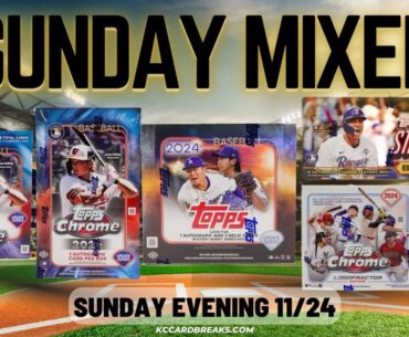 KC Card Break: 2024 Topps Baseball Cards Mix of Jumbos/Hobbys/Megas/Blasters