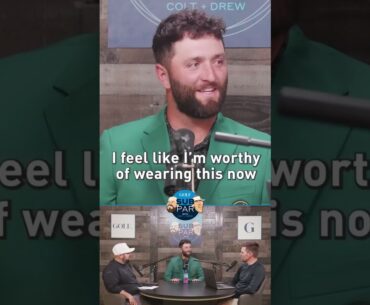 Jon Rahm dishes on Augusta National Green Jacket rules