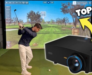 The Best 4K Golf Simulator Projector in 2024? BenQ LK954ST | GSPRO