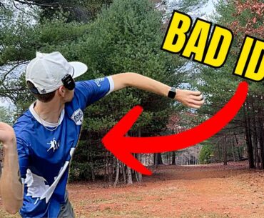 I REGRETTED THIS IMMEDIATELY. (Buffumville Lake DGC)