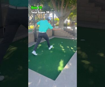Can I Break A Mini Golf COURSE RECORD?? (Holes 13-18)