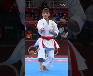 The Karate Kata sensation of Tokyo 2020, Sandra Sanchez Jaime. 👑