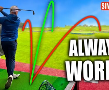 The Driving Range Is POINTLESS Unless You  Copy This! (Simple Golf Tips)