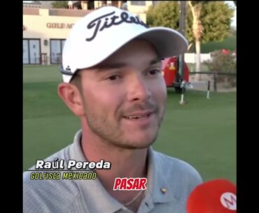 Raúl Pereda habla sobre las dificultades y adversidades como novato en #pgatour