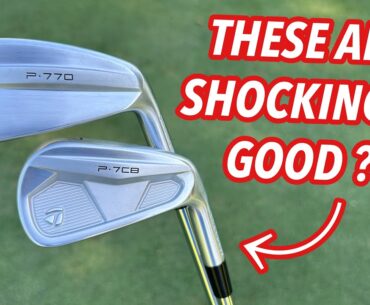 WILDLY IMPRESSIVE. | Taylormade P7CB & P770 | Test + Review