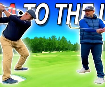 From Online Lessons to In Person! Huge Golf Swing Changes!