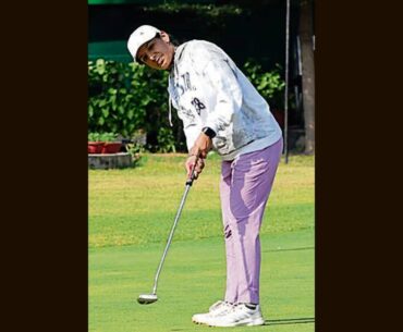 Chandigarh: Hazel takes lead on Day 2 of Punjab Open Ladies golf meet