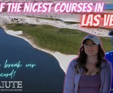 We Drank & Golfed at Las Vegas Paiute Golf Resort | Can we break our record? Beautiful Desert Course
