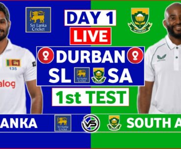 South Africa vs Sri Lanka 1st Test Live | SA vs SL 1st Test Day 1 Live Scores & Commentary