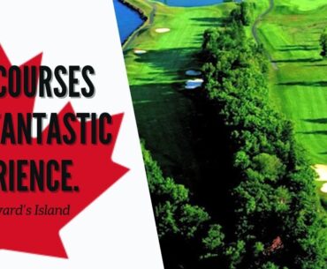 Golf on Prince Edward Island, Canada.   Dundarave ad Brudenell Golf Courses. #golfpei #canada #pei
