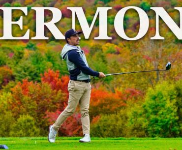 The Best Vermont Golf Course We've EVER Played (Green Mountain National)