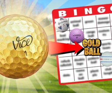RARE Golf Ball Hunting BINGO at a Beautiful Golf Course!