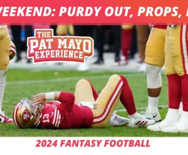 Purdy OUT, Underdog Picks, Props, Week 12 Rankings, Injuries, DraftKings Chalk | NFL Weekend Update