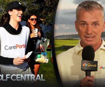 Caitlin Clark makes a big splash at RSM Classic pro-am | Golf Central | Golf Channel