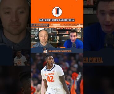 Dainja enters transfer portal after playing key role in #illini postseason 🏀🗣️ #collegebasketball