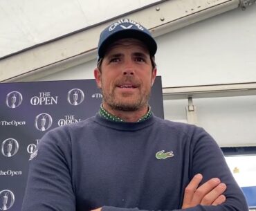 Nacho Elvira y sus sensaciones 'raras' antes del Open Championship