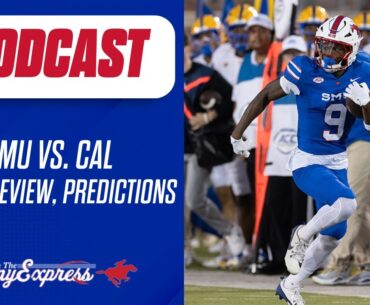 SMU vs Cal game preview | Casey Kroll of Big Man Foundation joins the show | CFP Rankings